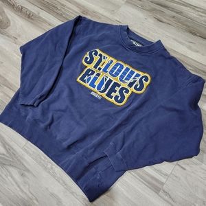St Louis Blues Large Crewneck Sweater